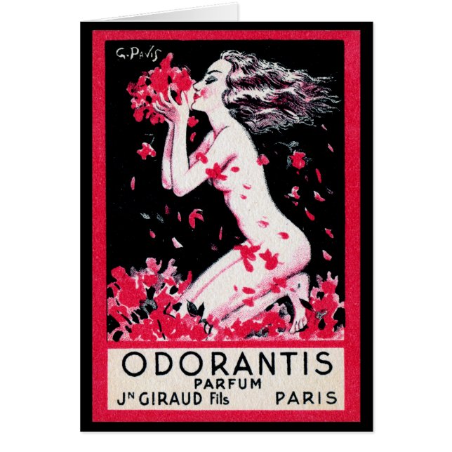 1922 Franse parfum Odorantis (Voorkant)