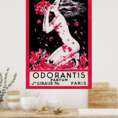 1922 Franse parfum Odorantis Poster (Keuken)