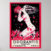 1922 Franse parfum Odorantis Poster (Voorkant)