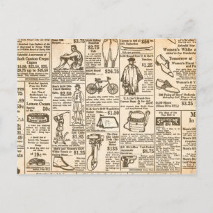 1922  krantenreclame briefkaart