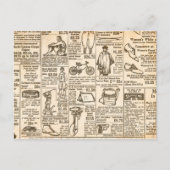 1922  krantenreclame briefkaart (Voorkant)