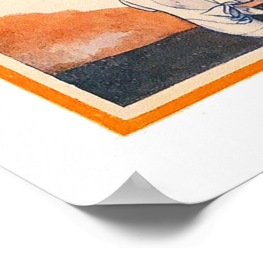 1922 la Parisienne Golf Print (Hoek)