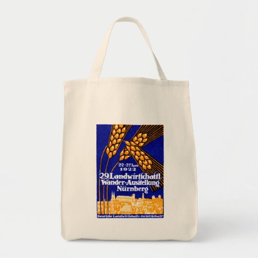 1922 Landbouwtentoonstelling van Neurenberg Tote Bag (Voorkant)