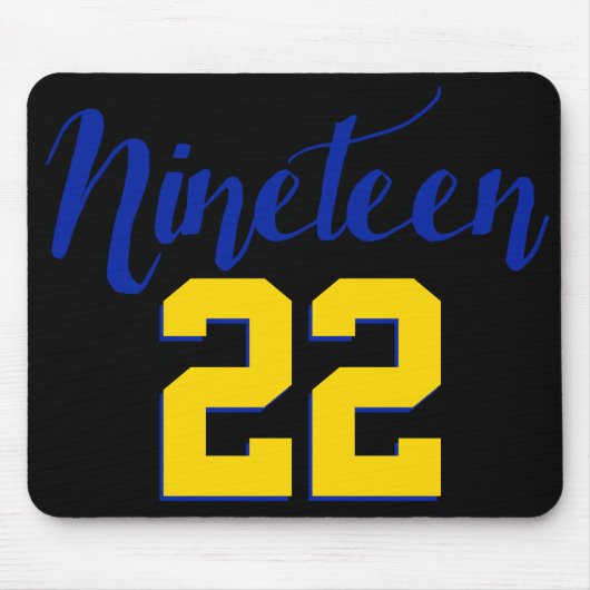 1922 Mousepad Muismat (Voorkant)