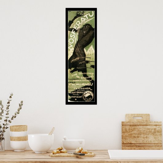 1922 Nosferatu Poster (Keuken)