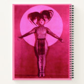1922 oddball film star get-up - roze notitieboek (Achterkant)