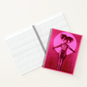 1922 oddball film star get-up - roze notitieboek (Binnen)