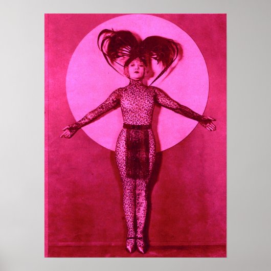 1922 oddball film star get-up - roze poster (Voorkant)