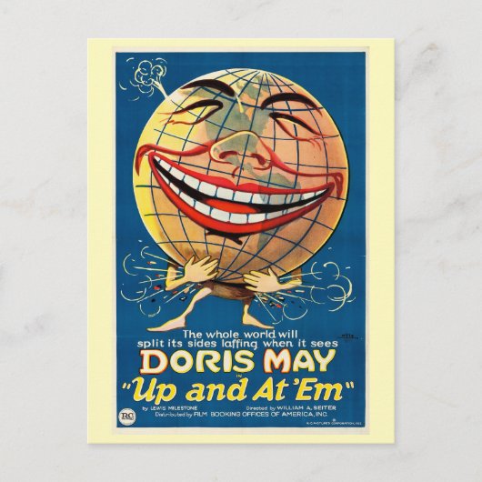 1922 - Omhoog en bij 'Em Briefkaart (Voorkant)