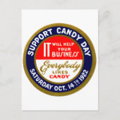 1922 Snoep dag Briefkaart (Voorkant)