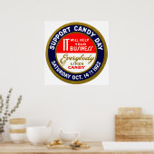 1922 Snoep dag Poster (Keuken)