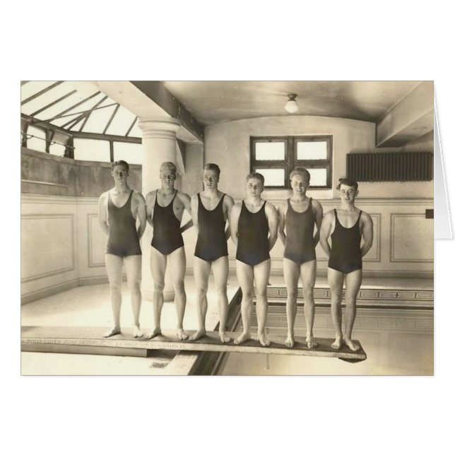 1922 Swim Team (Voorkant Horizontaal)