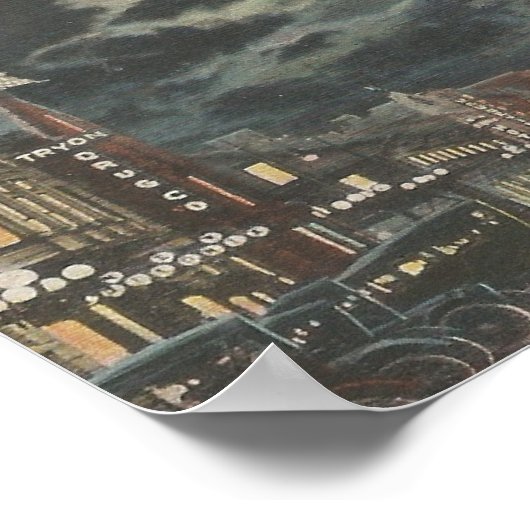 1922 Tryon Street ~ Charlotte NC Poster (Hoek)