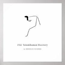 1922 Tutankhamun Ontdekking Minimalist