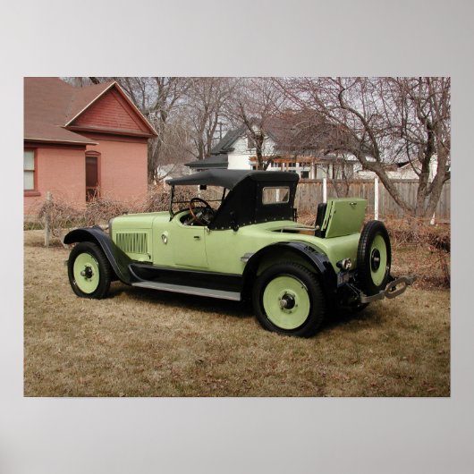 1922 Wills Sainte Claire A68 Rumble Seat Roadster Poster (Voorkant)