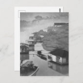 1922  zwarte en witte fornuizen briefkaart (Voorkant / Achterkant)