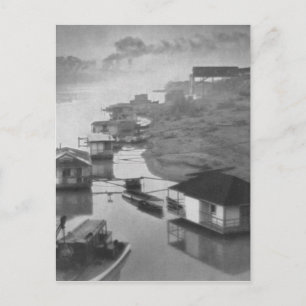 1922  zwarte en witte fornuizen briefkaart