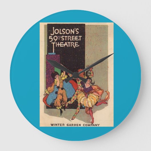 1923 Al Jolson's theaterbedekking Grote Klok (Voorkant)