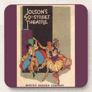 1923 Al Jolson's theaterbedekking Onderzetter