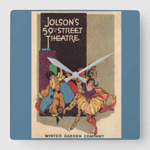 1923 Al Jolson's theaterbedekking Vierkante Klok