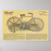 1923 Boys Junior Ranger Bicycle en Art Poster (Voorkant)