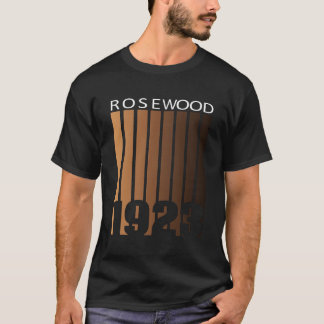 1923 Centennial Rosewood Massacre Black History T-shirt