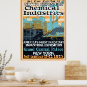 1923 Chemische Industrie Expositie Poster (Keuken)