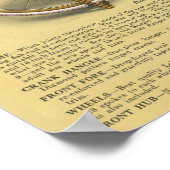 1923 Jongens Ranger Bicycle en Art Poster (Hoek)