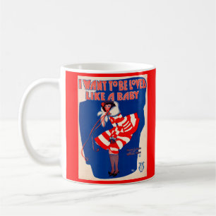 1923-liedje wil ik graag als een Baby worden gelie Koffiemok