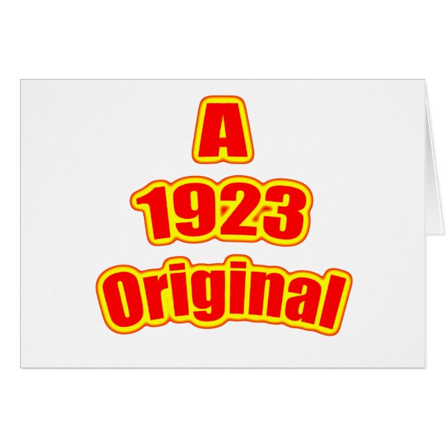 1923 Oorspronkelijk rood (Voorkant Horizontaal)