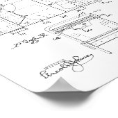 1923 Osteopathisch Tafelmodel Kunst Afdrukken Poster (Hoek)