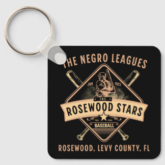 1923 Rosewood Stars Negro League Baseball Legacy Sleutelhanger