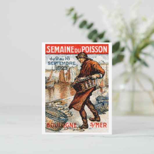 1923 Scheepsfeest Briefkaart (Staand voorkant)