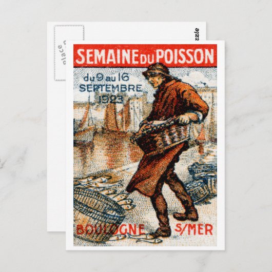 1923 Scheepsfeest Briefkaart (Voorkant / Achterkant)