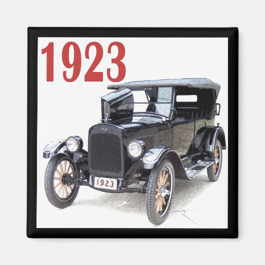 1923 TOURING AUTO MAGNEET (Voorkant)