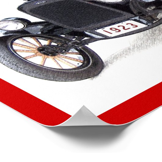 1923 TOURING AUTO POSTER (Hoek)