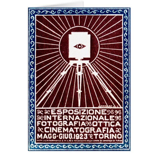 1923 Turijn Photo Expo Poster (Voorkant)