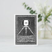 1923 Turijn Photo Expo Poster Briefkaart (Staand voorkant)