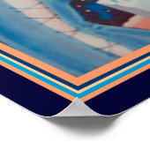 1923 Vie Parisienne Art Deco Afdrukken 12 x 16 Poster (Hoek)