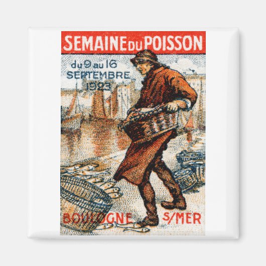 1923 Zeevruchten Festival Magneet (Voorkant)