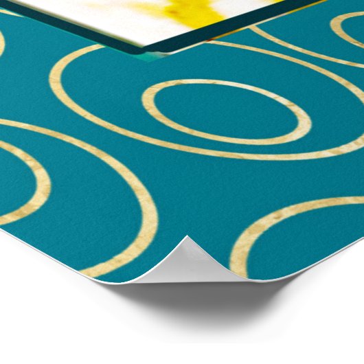 1924 Art Deco Lady Poster (Hoek)