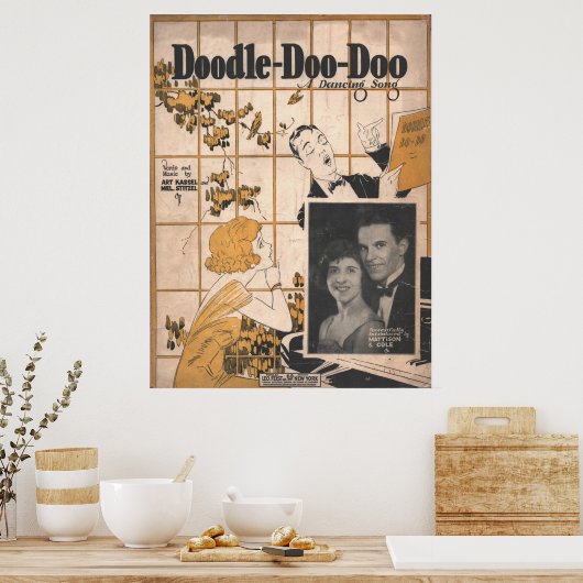 1924 Doodle-Doo-Doo Poster (Keuken)