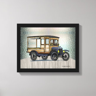 1924 IHC Huckster Canvas Afdruk