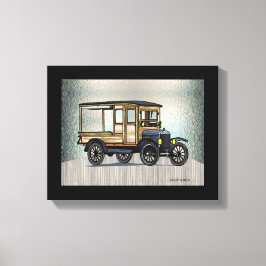 1924 IHC Huckster Canvas Afdruk