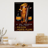 1924 Jean D'ylen -la Maison Du Porte-plume Poster (Keuken)