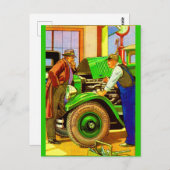 1924 Kelly Springfield ballonbanden Briefkaart (Voorkant / Achterkant)