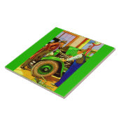 1924 Kelly Springfield ballonbanden Tegeltje (Zijkant)