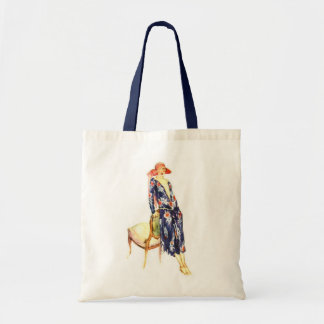 1924 Mode Illustratie Tote Bag