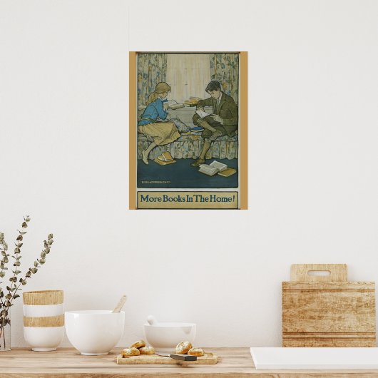 1924 Poster van de kinderboekweek (Keuken)