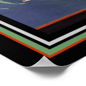 1924 Vanity Fair Deco Swimsuit Hoesje 16 x 20 Poster (Hoek)